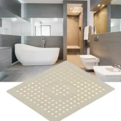 Köksdiskmatta 2 st livsmedelsklassat gummimaterial halkfri lätt att rengöra diskbänksskyddsmatta för kök