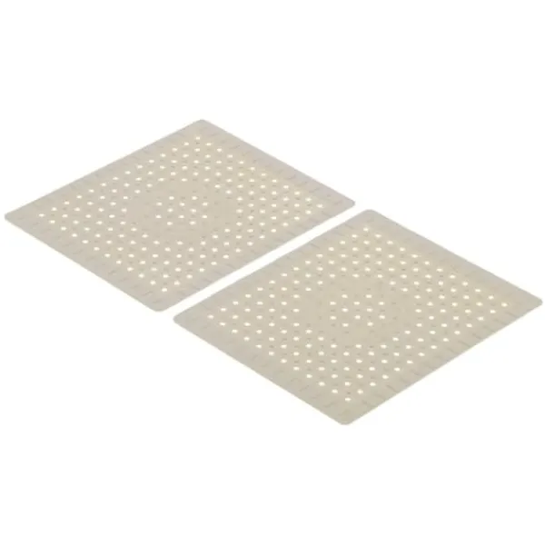 Köksdiskmatta 2 st livsmedelsklassat gummimaterial halkfri lätt att rengöra diskbänksskyddsmatta för kök