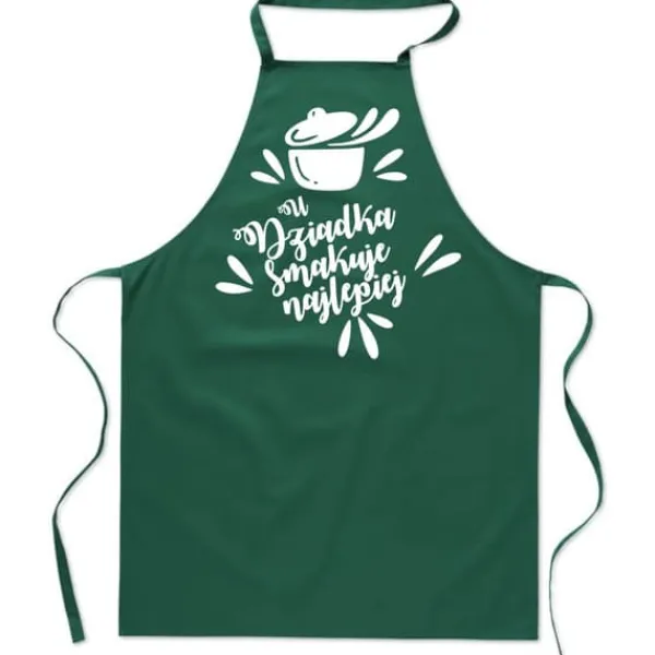 KÖKSFÖRKLÄDE grönt MORFARS SMAK DEN BÄSTA presenten för dagen FA_425_z