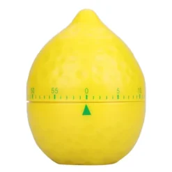 Äggklockor-Köksmekanisk Timer Manuella Citronformade Räknare för Hemlagning Timingverktyg