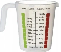 Köksmåttkanna 1 L plast