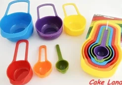 Mått & Måttskedar-Köksmåttkoppar, set om 6