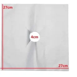 Köksplatta - Universell - 10 st - Teflon - 27x27 cm - Anti-klibbskydd