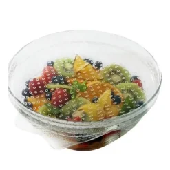 Skållock-Köksredskap - CHEVALIER DIFFUSION - Förvaringslock - Plast - Återanvändbara - 3 storlekar