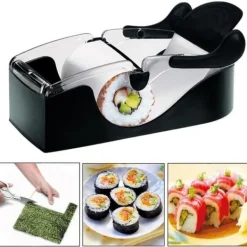 Sushimattor-Köksredskap - Perfekt - Sushi Maker Roller - Svart - 260g - PP harts