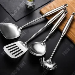 Köksutrustningsset-Köksredskap - TD® - 7 Delar - Rostfritt Stål - Non-stick - Modern Design