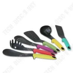 Köksutrustningsset-Köksredskap - TD® - Elevate - Set om 6 - Nylon - Flerfärgad