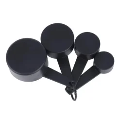 Köksredskap set - Matlagningsredskap 40 delar - Nylon & rostfritt stål - För matlagning & bakning - Rörning - Svart