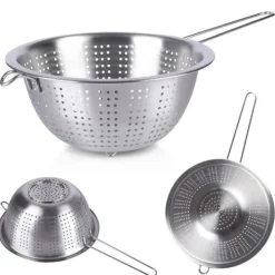 Kökssil i rostfritt stål med handtag 21 cm