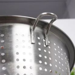 Kökssil i rostfritt stål med handtag 21 cm