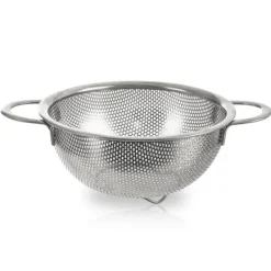 Kökssil med handtag, stål durkslag, sil ANETT 16,5cm ORION 124476