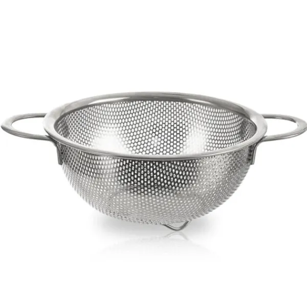 Kökssil med handtag, stål durkslag, sil ANETT 16,5cm ORION 124476