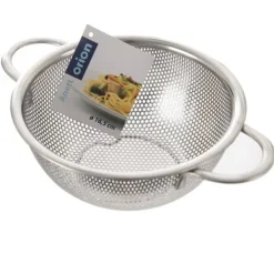 Kökssil med handtag, stål durkslag, sil ANETT 16,5cm ORION 124476