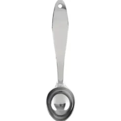 Matbestick-Kökssked i metall för att servera glass och sorbet