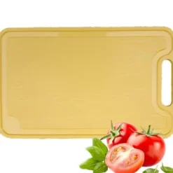 Köksskärbräda i plast GUL 25x16cm POLSK PRODUKT CERTIFIERAD