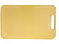 Köksskärbräda i plast GUL 25x16cm POLSK PRODUKT CERTIFIERAD