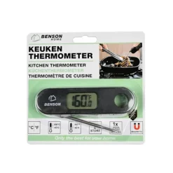 Matlagningstermometrar-Kökstermometer digital vikbar