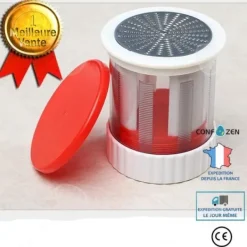 Köksutensilier - CONFO - Osthyvel - Rostfritt Stål - Diskmaskinsvänlig - Röd