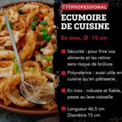 Silar-Köksutrustning i rostfritt stål 46,5 cm FM Professional Divers