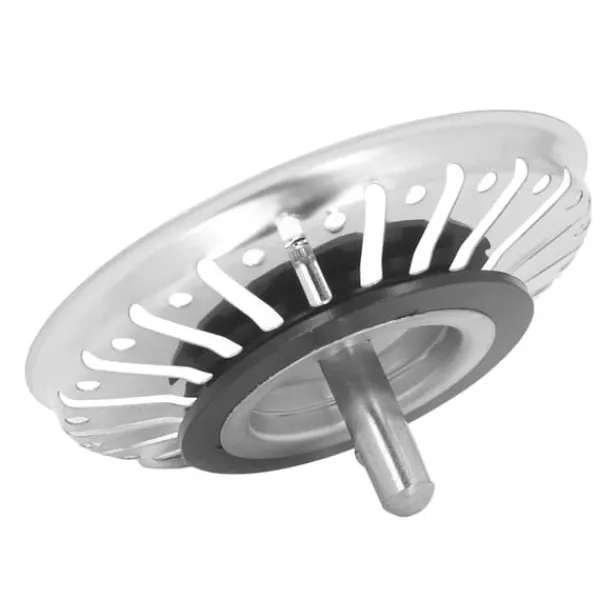 Köksvaskfilterkorg Rostfritt stål förtjockad köksvaskfilterstopp för hemmet