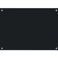 Köksverktyg & köksgeråd - Living Stänkskydd svart 70x50 cm härdat glas