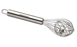 Vispar-KÖKSWHISKER I STÅL MED KULA KINGHOFF KH-3178