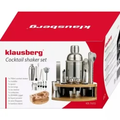 Klausberg Barmansset KB-7655 i rostfritt stål