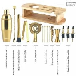 Klausberg Barset 16 delar KB-7583 i guld