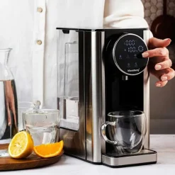 Dryckvärmare-KLAUSBERG Varmvatten-dispenser KB-7880 2,7L Svart