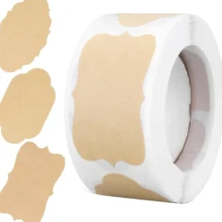 Klisteretiketter / Etiketter på Rulle - 250 st