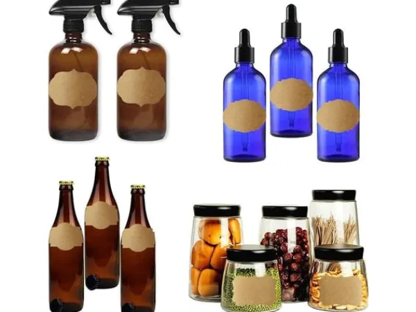 Klisteretiketter / Etiketter på Rulle - 250 st