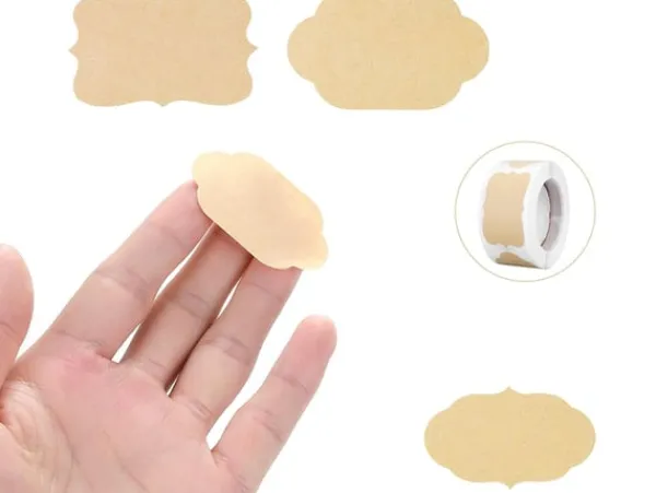 Klisteretiketter / Etiketter på Rulle - 250 st