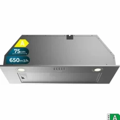 Köksfläktar-Klocka Cecotec Bolero Flux IM 756500 Inox A 630 m³/h