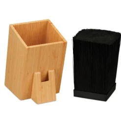 Knivblock, 25x14.5x22 cm, Natur