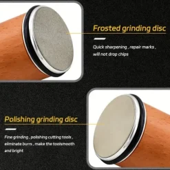 Köksknivar-Knivslip med Industriell Diamant – Rotationsknivslipare, Sliphjulsverktyg med 15° och 20° Multi-vinkel Knivslipningsverktyg, Lämpligt för Köksknivar | CDON