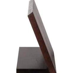 Köksorganiserare-Knivstativ - SIGURO - Magnetiskt knivblock - Askträ - Halkfri stöd - 6 knivar max