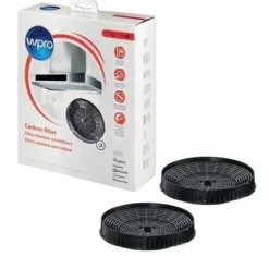 Whirlpool Köksfläktar-Kolfilter för huva 484000008824 - Modell Typ 57 - Diameter 175 x 42 mm