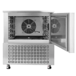 Frysar-Kommersiell blastfrys 114L, 5 fack, blast chiller för skaldjur och gelato, effektiv nedkylning, energibesparande köksutrustning