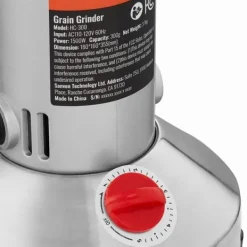 Matkvarnar-Kommersiell elektrisk kryddkvarn 300g, höghastighetskvarn för spannmål, effektiv och snabb, finmalet resultat, idealisk för matlagning