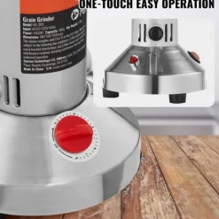 Matkvarnar-Kommersiell elektrisk kryddkvarn 300g, höghastighetskvarn för spannmål, effektiv och snabb, finmalet resultat, idealisk för matlagning