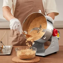 Matkvarnar-Kommersiell elektrisk kryddkvarn 2000g, hög hastighet, effektiv kvarning, perfekt för kryddor och spannmål, kraftfull och användarvänlig