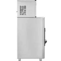 Kommersiell ismaskin 500 pund/dag, 180 pund förvaringsfack, Automatisk isdispensering