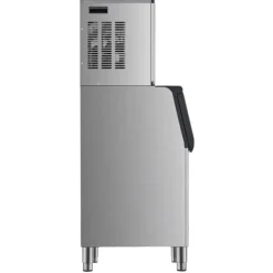 Kommersiell Ismaskin, Modell 550 lbs/24h, med 300 lbs Förvaringsbehållare, Automatisk Självrengöring