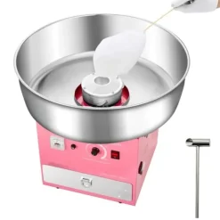 Maskiner För Spunnet Socker-Kommersiell sockervaddsmaskin, 1000W Modell, Perfekt för fest, Rosa färg