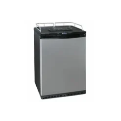 Komplett set - kylskåp för öl upp till 50L fat (ölstång) - inkl. Elegant dispenserkolonn och kompensatorkran, KEG:5 liters adapter