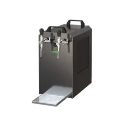 Ölkranar-Komplett set - Öltapp STREAM 80K med luftpump, ölväska, genomströmningskylare, 2-linjers torrkylare, KEG:Type A, KEG 2:NC Adapter