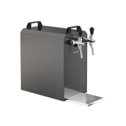 Komplett set - Öltapp STREAM 80K med luftpump, ölväska, genomströmningskylare, 2-linjers torrkylare, KEG 2:NC Adapter, KEG:KeyKeg