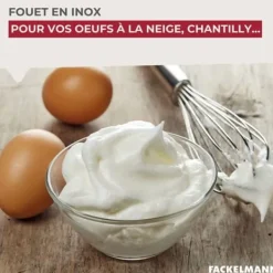 Vispar-Konditorivaror - Fackelmann - 26 cm - Rostfritt stål - Mångsidigt köksredskap