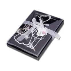 Korkskruvar-Korkskruv - Hjärta - Stål - 2 delar - Vit