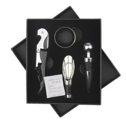 Korkskruvar-Korkskruvset (vinhällare, sjöhästkniv, vinring, vinpropp)